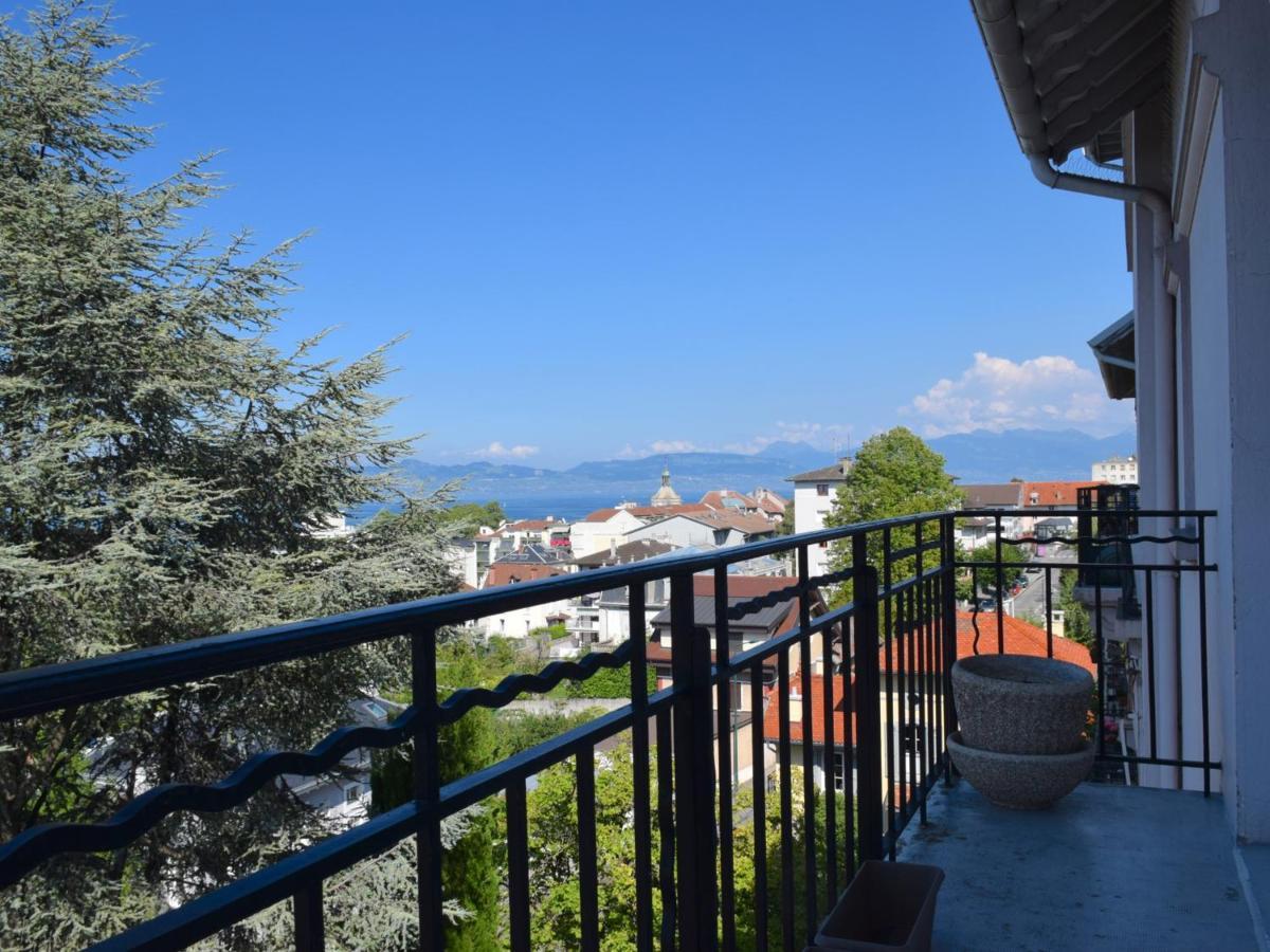 Spacieux Appartement A Evian-Les-Bains Avec Balcon Et Garage - Fr-1-498-48 Évian-les-Bains Exterior foto